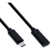 Value USB-C® / DisplayPort predlžovací kábel USB-C ® zásuvka, USB-C ® zástrčka čierna 11.99.5496 4K UHD Kábel pre displeje USB-C®; 11.99.5496