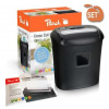 Peach PEACH skartovač Cross Cut Shredder PS500-40, křížový řez, P-4, 21 l
