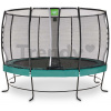Trampolína s ochrannou sieťou Lotus Premium Exit Toys priemer 366 cm zelená