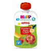 HiPP HiPPis 100% Ovocie Jablko Banán Jahoda kapsička (od ukonč. 4. mesiaca) ovocný príkrm 1x100 g