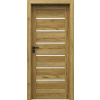 PORTA Doors SET Rámové dvere VERTE HOME J.6 so sklom, fólia Dub Catania + zárubeň PD-VER-J6_DUBCATANIA