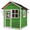 Domček cédrový Loft 100 Green Exit Toys s vodeodolnou strechou zelený