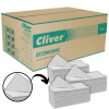 Papierové utierky skladané ZZ Cliver 4000 Economic sivé