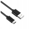 PremiumCord Kabel USB 3.1 C/M - USB 2.0 A/M, rychlé nabíjení proudem 3A, 10cm (ku31cf01bk)
