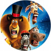 CUKROVÁ TLAČ jedlý obrázok na tortu Cukrová hmota MADAGASKAR LEW ALEX SADA 3