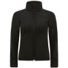 B&C Collection B&C | Hooded Softshell /women Dámska 3-vrstvová softshellová bunda s kapucňou_01.0937 Farba: black, Veľkosť: XXL