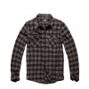 Vintage Industries HARLEY SHIRT flanelová košeľa - GREY CHECK, 2XL