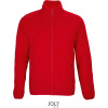 SOL's Collection Bunda Factor Men, fleecová, pánská COT25382300415-red Červená 5XL