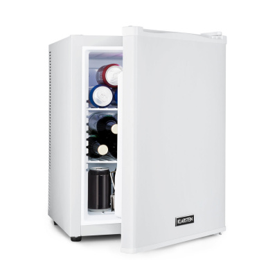 Klarstein Happy Hour 40, mini chladnička, 40 l, 5-15°C, tichá, 23dB, LED-svetlo, biela (HEA-HappyHour-42Wht)