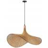 IMMAX BOHO SOMBRERO designové závesné svietidlo D80cm, E27, prírodný ratan