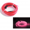 LED pásik na palubnú dosku, dekoračný pásik do auta pink