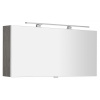 Sapho CLOE galérka s LED osvetlením, 120x50x18cm, dub strieborný SPH CE120-0011