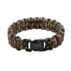 Náramek SURVIVAL PARACORD WOODLAND velikost: 7