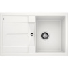 Blanco Metra 45 S, silgranitový drez 780x500x190 mm, 1-komorový, biela, BLA-513187