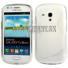 Silikónový obal Samsung Galaxy S III Mini – TPU – priesvitná