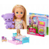 Bábika Barbie - Barbie klub Chelsea spálne Mebelki Príslušenstvo (Bábika Barbie - Barbie klub Chelsea spálne Mebelki Príslušenstvo)
