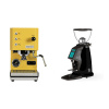 Profitec GO, yellow + Rocket Espresso SPLUGA, black