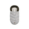 KikkaBoo Fusak zimný Luxury Dreamy Fields Grey