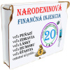 Finančná injekcia – originálny darček k 20. narodeninám