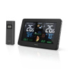 HAMA Premium, meteostanica s farebným displejom a nabíjacou funkciou USB - 00186380