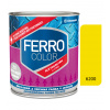 Chemolak Ferro Color U2066 6200 žltá Pololesk - základná a vrchná farba na kov 0,75l