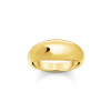 Thomas Sabo TR2472-413-39-54 Bold - Timeless Gold-plated Ring Ladies