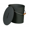 Lienbacher Vedro na popol s vekom 15 l antracit LB0043 + záruka 3 roky zadarmo