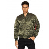 Alpha Industries Pánska Bunda MA-1 VF 59 Battlewash Zelená M
