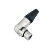 Neutrik XLR NC-3FRX, rohová zásuvka 3-pólová