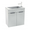 Jika Cube Skrinka s umývadlom, 59x33x62 cm, biela H4536311763001