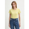 Bavlnené tričko Calvin Klein Jeans 2-pak J20J219734 žltá XL
