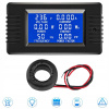 AMPÉRMETER VOLTMETER PANELOVÝ MERANIE STRIEDAVÉHO NAPÄTIA A PRÚDU AC LCD