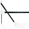 Unihoc EVOLITE PRO FL 26 white/turq SLIM biela / tyrkysová, Pravá (pravá ruka dole), 100cm (=110cm)