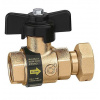 CALEFFI Guľový ventil BALLSTOP so spätnou klapkou, 3/4