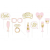 Rekvizity na fotenie Bride to be mix 10ks