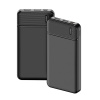 AppleMix Externá batéria / powerbanka MAXLIFE - 2x USB + USB-C - 10000 mAh - čierna