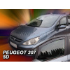 Deflektory - Peugeot 307 5-dverí 2001-2008 (predné)