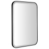 Sapho CETIS zrkadlo s LED osvetlením 60x80cm, čierna mat CT080