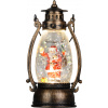 Lampáš MagicHome Vianoce, Santa, plast, 1xLED teplá biela, 8x6.5x14 cm, 3xLR44