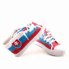 Tenisky športové - SLOVAKIA FAN - bielo modro červené veľkosť 44