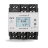 Homematic IP Žalúziový akčný člen s LCD - na DIN lištu, 4 kanály - HmIP-DRBLI4