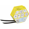 3M SJ 354D Dual Lock pásik so suchým zipsom, lepiaci, háčiková a flaušová časť, (d x š) 5000 mm x 25.4 mm, čierna, 1 pár; SJ354D