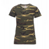 PAYPER SUNSET LADY 000466-0030 / Dámske tričko s krátkym rukávom - camouflage S