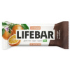 Lifebar Tyčinka pomeranč v čokoláde BIO 40 g