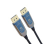 PremiumCord 8K Optický DisplayPort 1.4 přípojný kabel M/M, zlacené konekt. 20m kport12-20