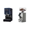Gaggia Classic E24 BC, blue + Eureka Mignon Specialita Smart, CR chrome