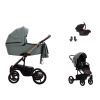 BEBETTO Torino Pro Si Travel Set Cosmo 03/black 2024 3v1 Cosmos