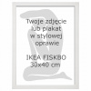 Ikea fiskbo Rámček biely 30x40 cm
