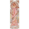 Plagát, Obraz - Moët & Chandon White Star Champagne, Alfons Mucha, 20 × 60 cm