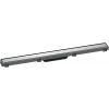 Hansgrohe RainDrain Match, vrchná sada sprchového žľabu 800 s výškovo nastaviteľným rámom, chrómová, HAN-56038000